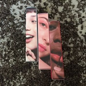 Glossier balm ,cherry, mint and rose