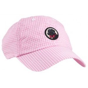 Southern Proper pink gingham hat