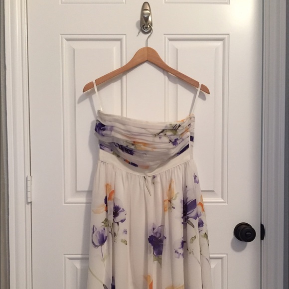 Strapless Knee Length Dress