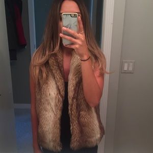 Furry vest