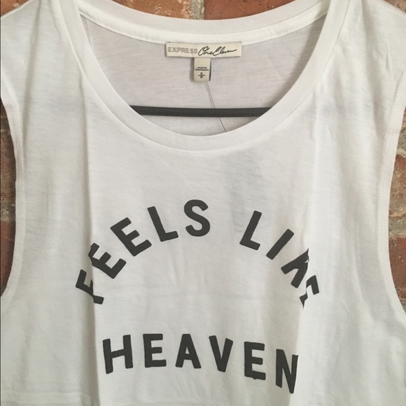 Feels like heaven cut off tank top - Picture 4 of 4