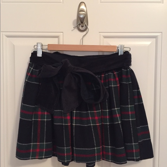 Mini Plaid Skirt