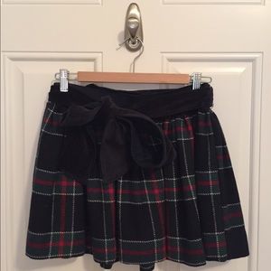Mini Plaid Skirt