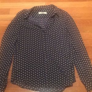Loft printed blouse