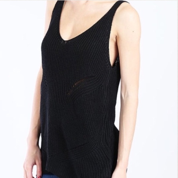 Very J Crochet Sweater Tank - Picture 2 of 3
