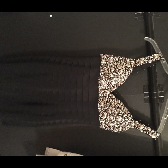 Sherri Hill black dress