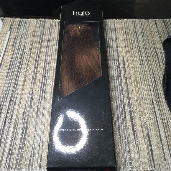 Halo hair extension full head