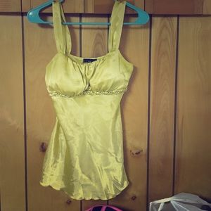 Yellow tank top