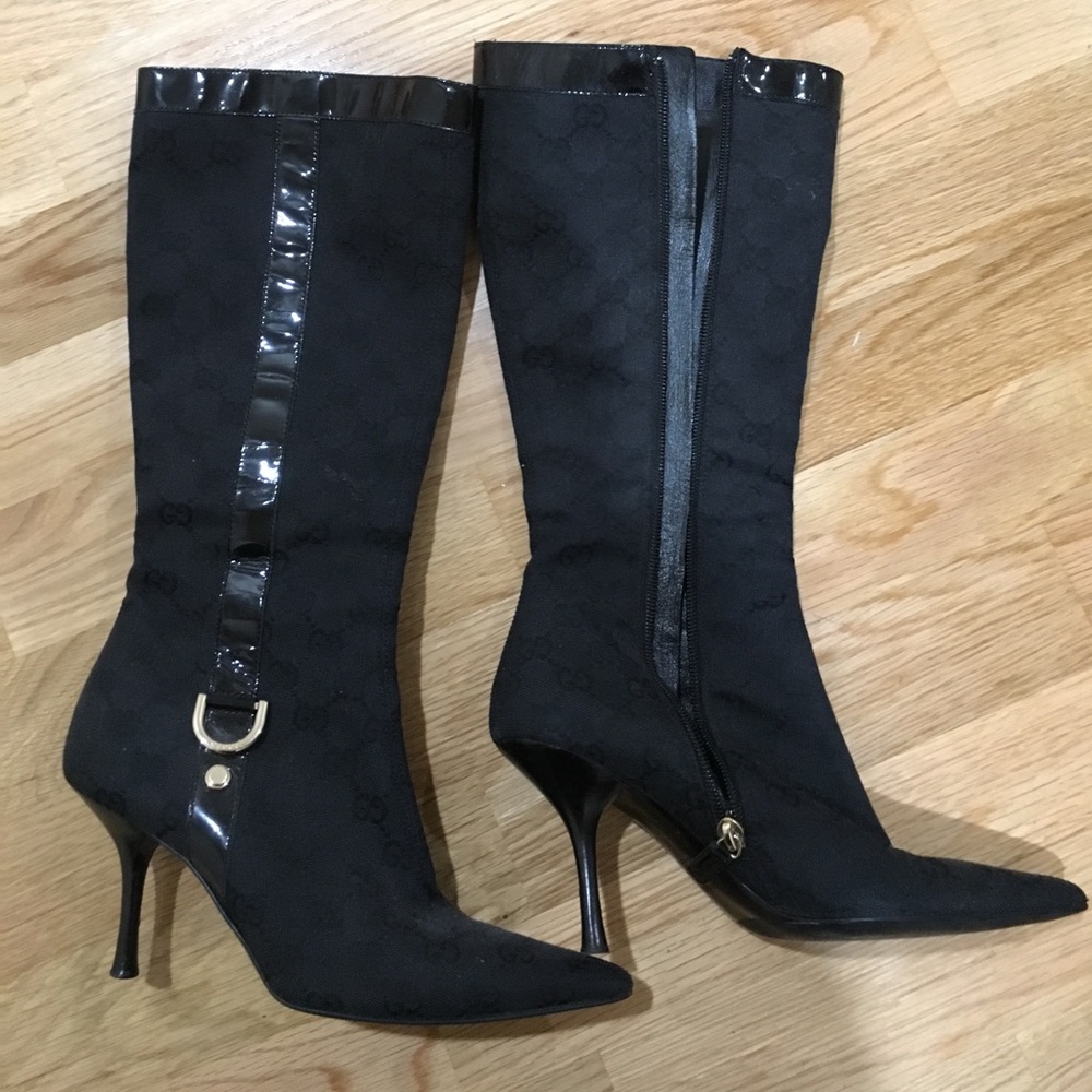 Gucci Boots worn once, in great condition