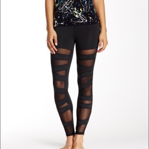 ❌SOLD❌Electric Yoga Mesh Ballerina Legging