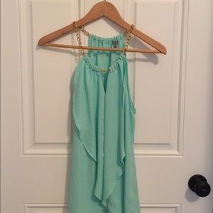 Aqua Charlotte Russe Top