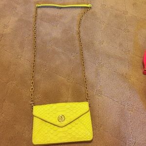 Tory Burch Neon Clutch