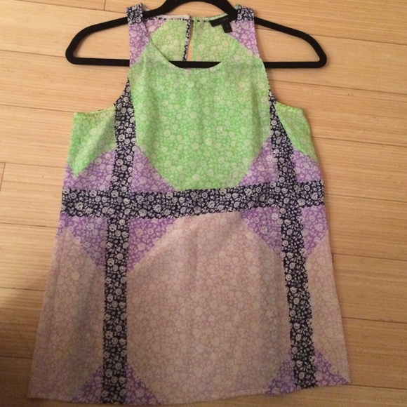 Jcrew carved shoulder tank