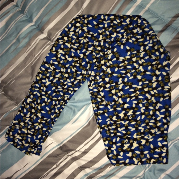 LuLaRoe OS Bumblebee Leggings