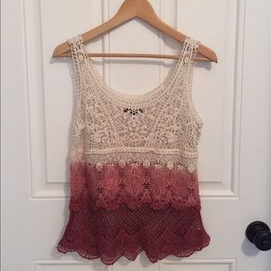 Crochet American Eagle Tank Top