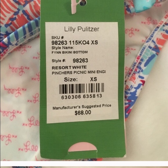 Sold on Ⓜ️! Lilly Pulitzer bikini set🍍🌴 - Picture 2 of 3