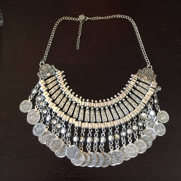 $$ sold $$$Vintage coins necklace - Picture 3 of 4