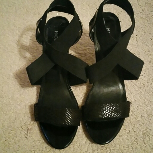 Sexy black heels Never worn just tried on