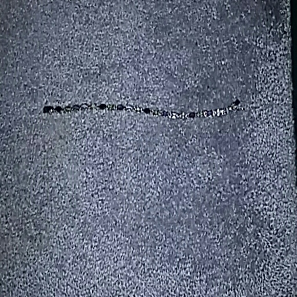 18 kt gold over sterling stamped bracelet - Picture 2 of 3