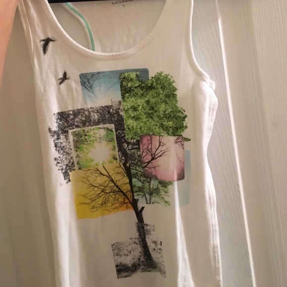 Tree tank top