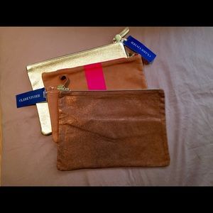 SALE! Claire Vivier gold clutch