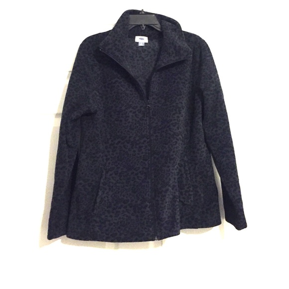 Cheetah Print Fleece Jacket