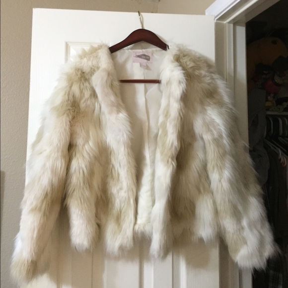 Forever 21 faux fur jacket