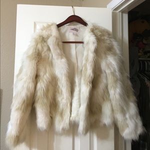 Forever 21 faux fur jacket