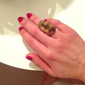 Genuine Melody Ehsani Armadillo ring gold