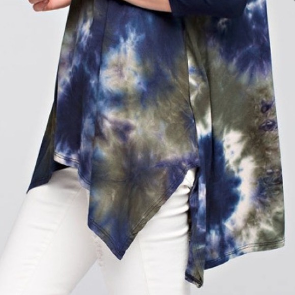 ⚡️ONLY LARGE LEFT⚡️Tie Dye Cold-sleeved Top. - Picture 4 of 4