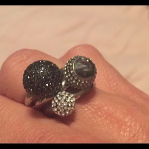 Henri Bendel Rocks stackable rings
