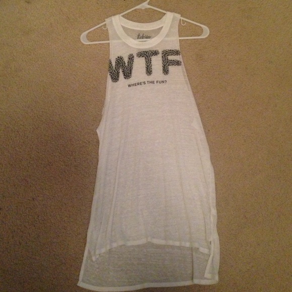 WTF beach coverup