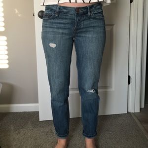 Loft straight light wash jeans