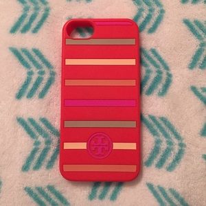 Tory Burch jelly phone case for iPhone 5