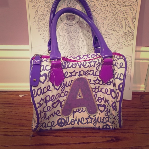 Letter A purse