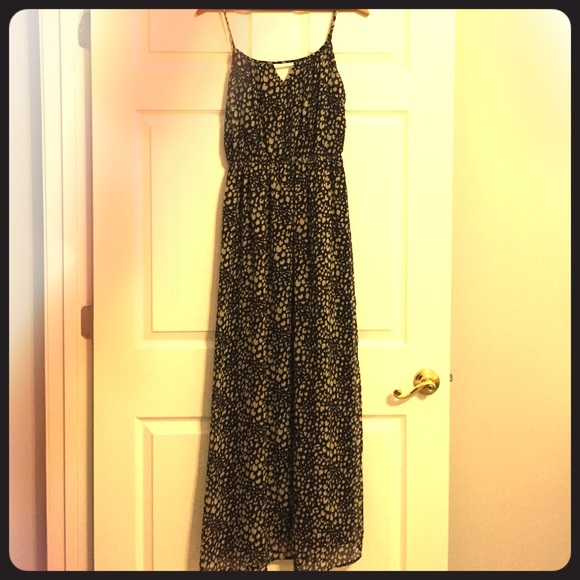 Black & Cream Maxi