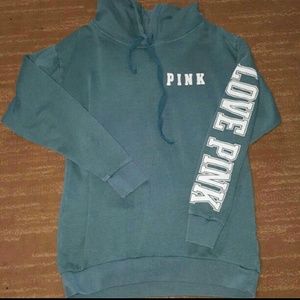 Pink oversized hoodie