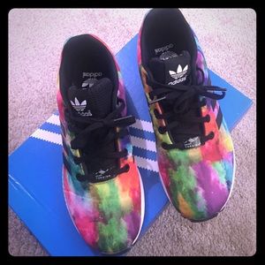 adidas zx flux watercolor