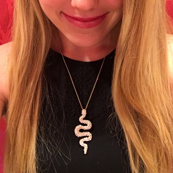 Francesca's snake necklace