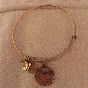 Alex and Ani Heart Bracelet
