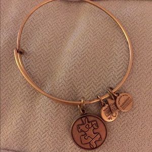 Alex and Ani Puzzle Piece Bracelet