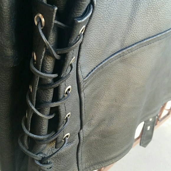 SALE!! Geronimo Motorcycle leather jacket - Picture 4 of 6