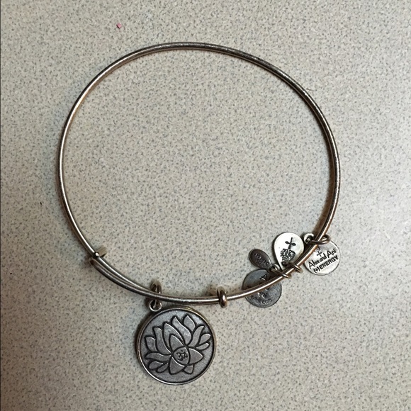 Alex and Ani Lotus Peace Petal Bangle