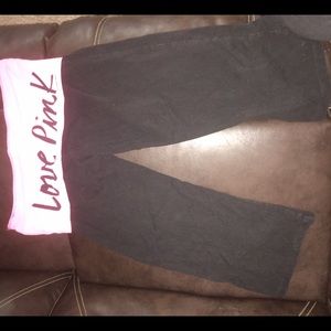 Pink Victoria's Secret Yoga Pants