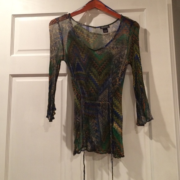 Lucky Brand Tops - Lucky brand sheer blouse