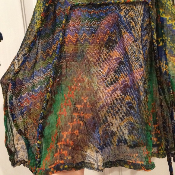 Lucky brand sheer blouse - Picture 2 of 2