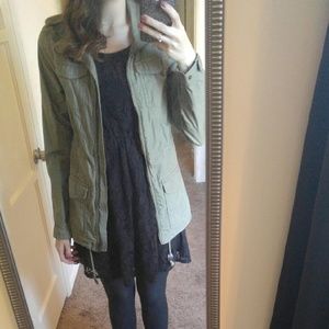 Olive green jacket