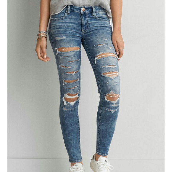 AEO Ripped Jeggings