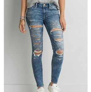 AEO Ripped Jeggings