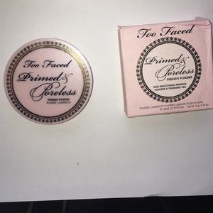 Too faced Primed & Poreless powder